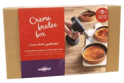 Coffret crème brûlée Mastrad 1 chalumeau + 4 ramequins
