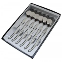 Coffret 6 cuillères à soupe Laguiole Tribloc