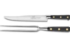 Coffret à découper SABATIER Idéal Inox 100% forgé rivets laiton