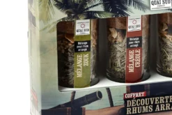 Coffret découverte pour rhum arrangé Quai Sud - 4 saveurs