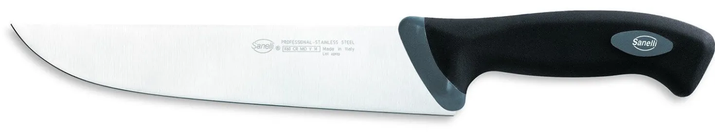 Coffret de 2 couteaux de boucher professionnels SANELLI Gourmet désosseur 16cm + boucher 22cm
