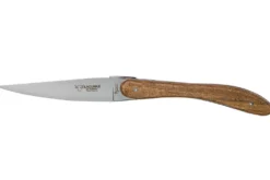 Coffret de 6 couteaux de table Laguiole en Aubrac L'Ecir manches en noyer