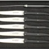 Coffret de 6 couteaux de table Laguiole Village manches en POM