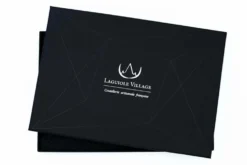 Coffret de 6 couteaux de table Laguiole Village Aéro en inox brillant