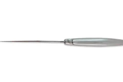 Coffret de 6 couteaux de table Laguiole en Aubrac tout inox manches brillants
