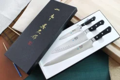 Coffret de 3 couteaux japonais MAC Professional office + chef + pain