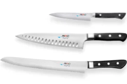 Coffret de 3 couteaux japonais MAC Professional office + chef + pain
