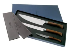 Coffret de 3 couteaux Opinel Les Forgés 1890