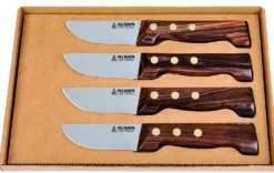Coffret de 4 couteaux à steak le P'tit Boucher Au Nain fabrication française