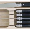Coffret de 6 couteaux à steak microdentés Laguiole par André Verdier