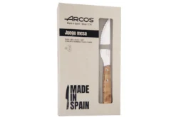 Coffret de 6 couteaux à steak/pizza Arcos lame dentelée 11cm