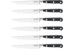 Coffret de 6 couteaux à steak Sabatier Trompette manches à rivets