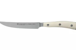 Coffret de 4 couteaux à steak Wüsthof Classic Ikon blanc forgés