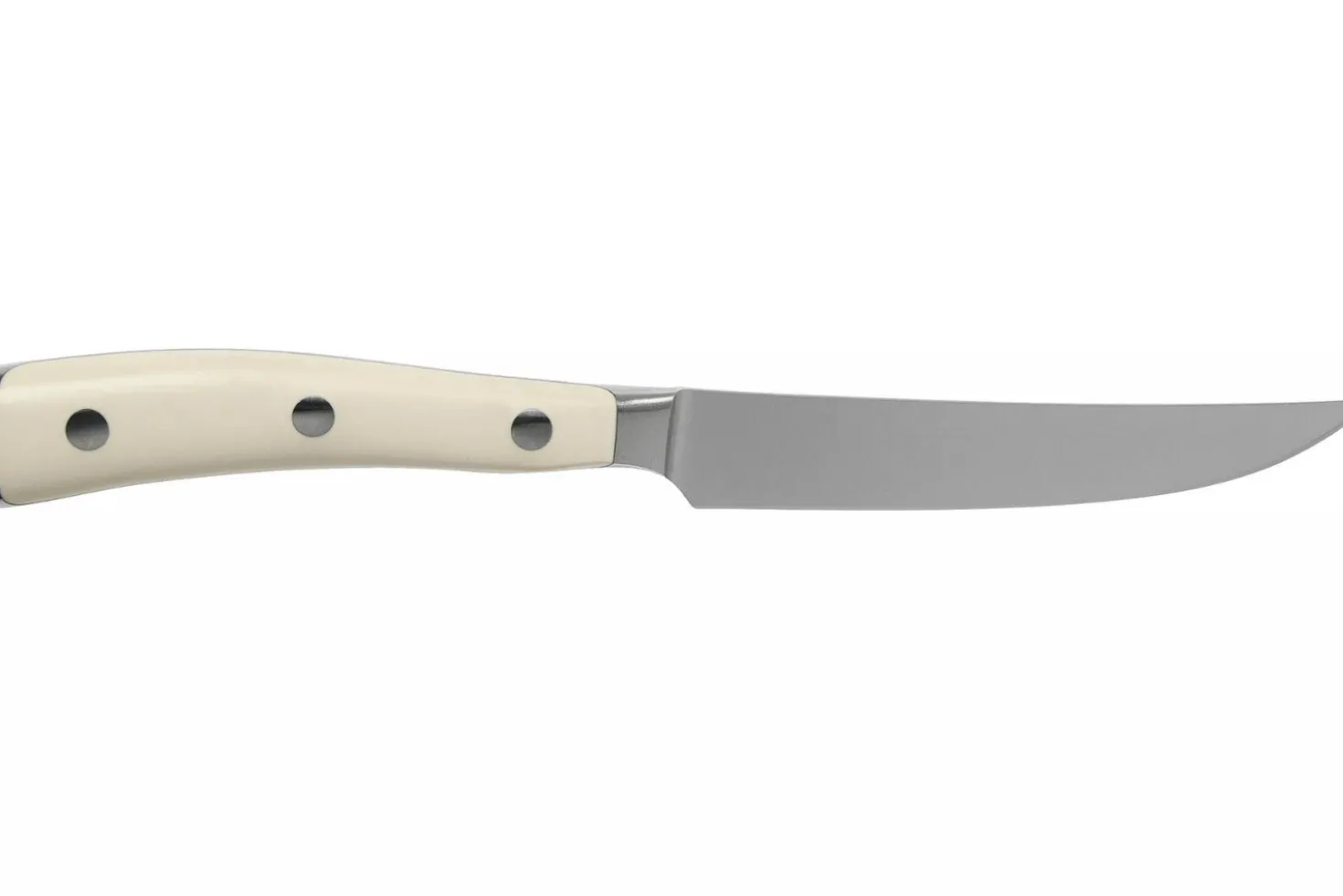 Coffret de 4 couteaux à steak Wüsthof Classic Ikon blanc forgés