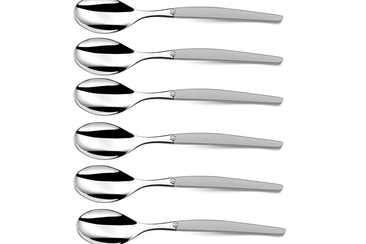 Coffret de 24 couverts de table Lou Laguiole Jet Sablé gris inox 18/0