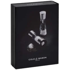 Coffret de 2 moulins sel/poivre Derwent Cole & Mason 19cm