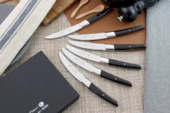 Coffret de table AU NAIN UP 6 couteaux à steak 11cm