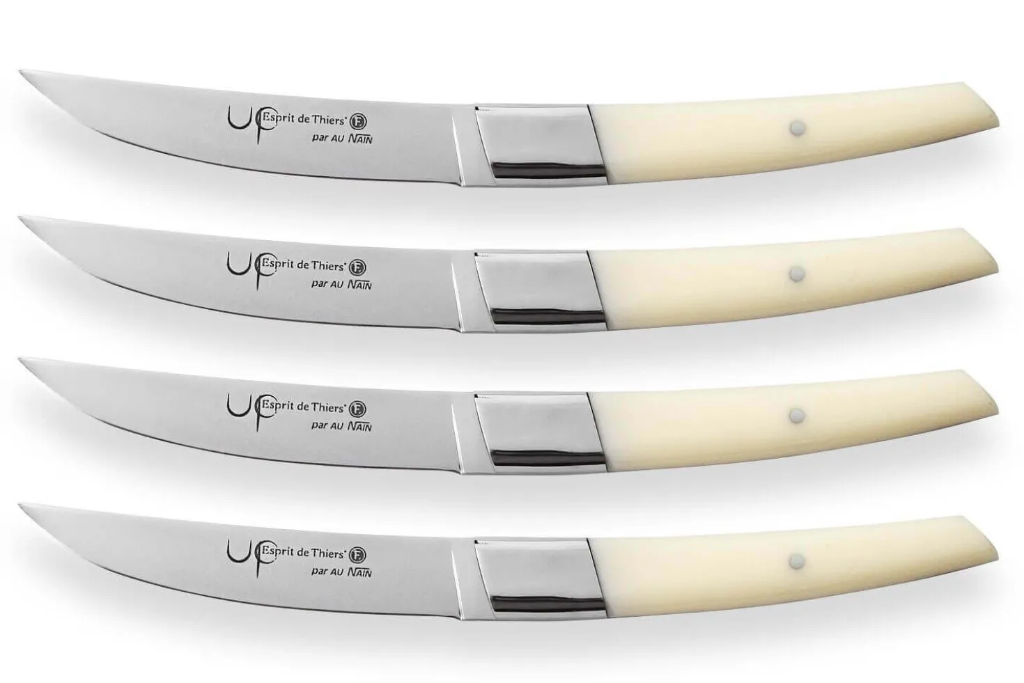 Coffret de table AU NAIN UP 4 couteaux à steak 11cm