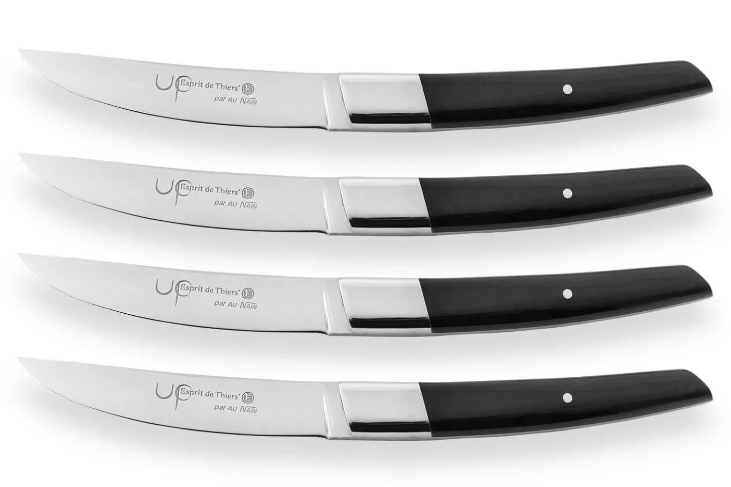 Coffret de table AU NAIN UP 4 couteaux à steak 11cm