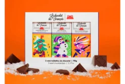 Coffret de 3 tablettines bio Le Chocolat des français - 90g
