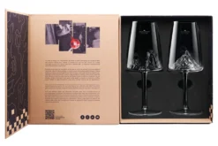 Coffret de 2 verres à vin Alaskan Maker Topographic Grand Canyon & Mont Cervin