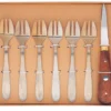 Coffret dégustation des huîtres Au Nain 6 fourchettes + 1 lancette