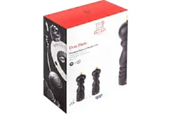 Coffret duo moulin à sel et poivre Peugeot Paris U Select en bois chocolat 18cm