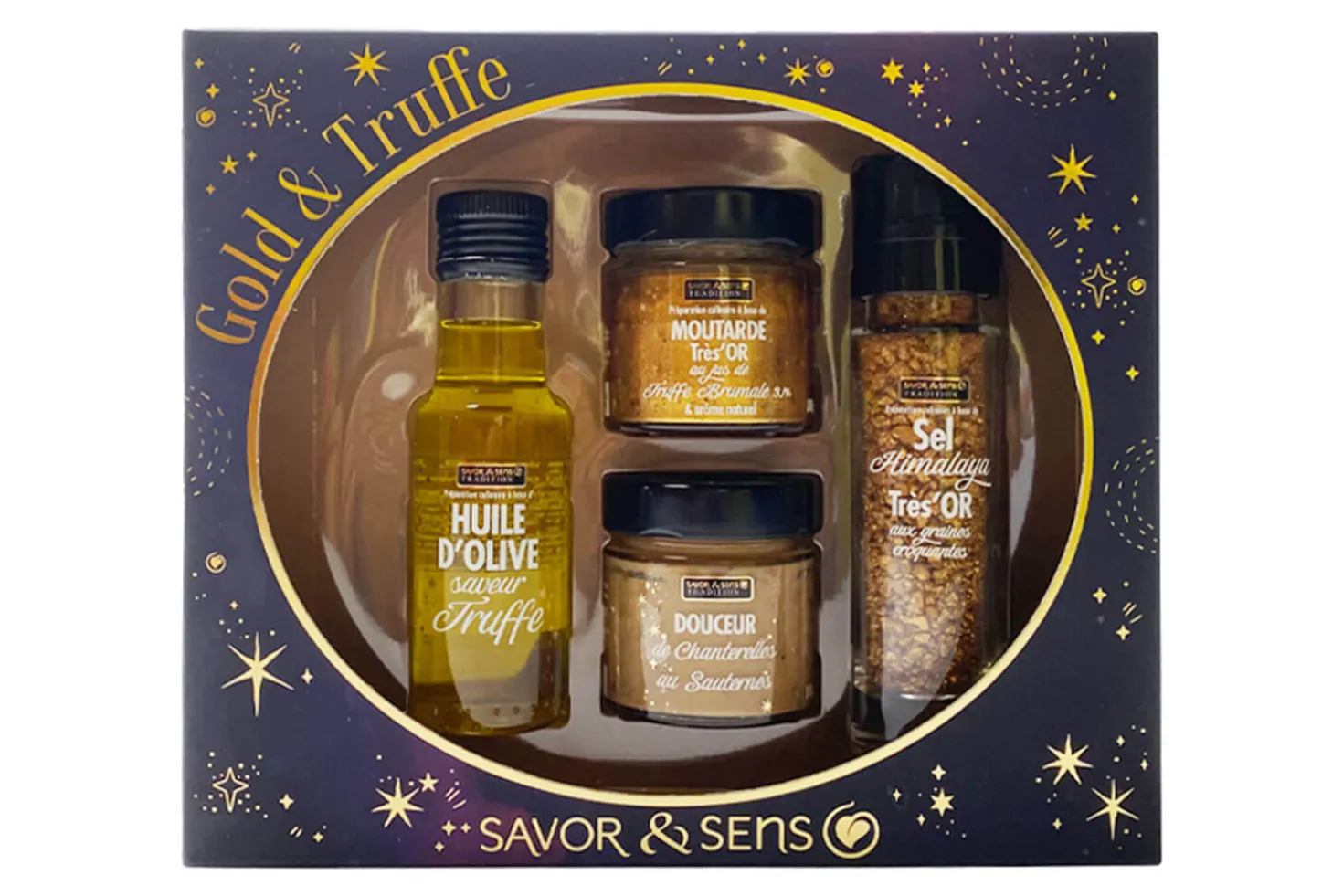 Coffret gourmand Savor&Sens Gold and truffe