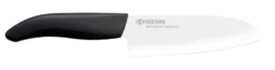 Coffret KYOCERA couteau d'office 11 cm + Eplucheur céramique manches noirs