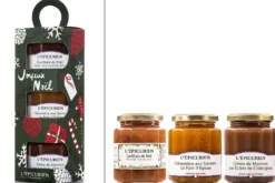 Coffret L'Épicurien Joyeux Noël - 3 confitures de 125g