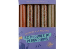 Coffret 5 mini tubes d'épices Le Monde en Tube Mes p'tites épices les poudres de perlinpinpin