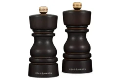 Coffret moulins sel et poivre Cole & Mason London chocolat 13cm