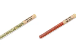Coffret 6 épices en tube Le Monde en Tube Saveurs indiennes + support bois