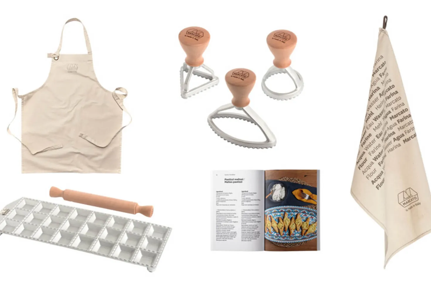 Coffret raviolis maison Marcato Ravioli Like a Pro taille L