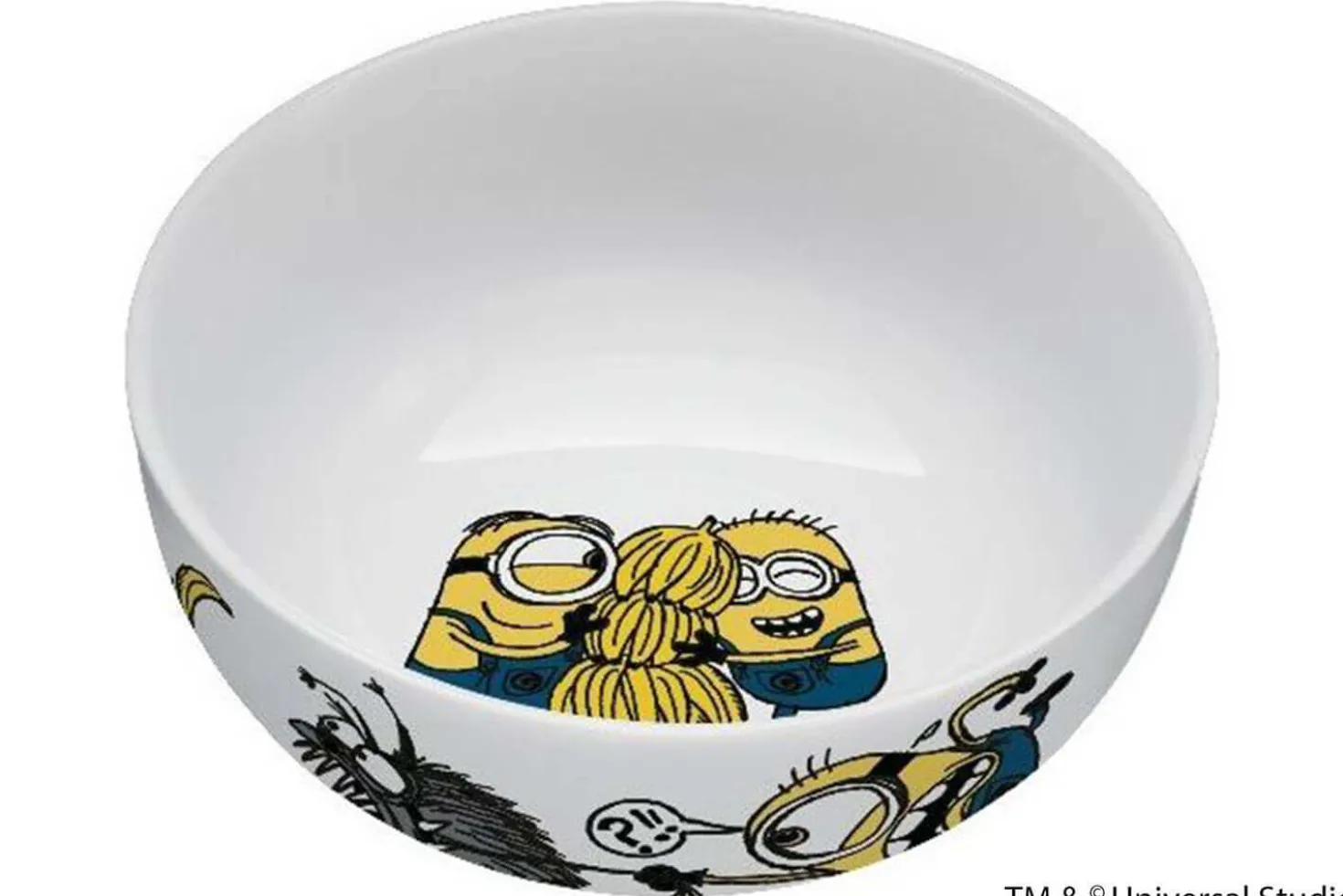 Coffret repas enfants WMF Les Minions acier inox 18/10 et porcelaine