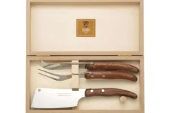 Coffret service à fromage Laguiole Claude Dozorme 3 pièces