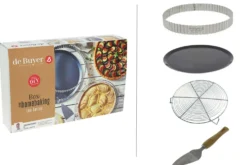Coffret tarte De Buyer Homebaking 4 pièces