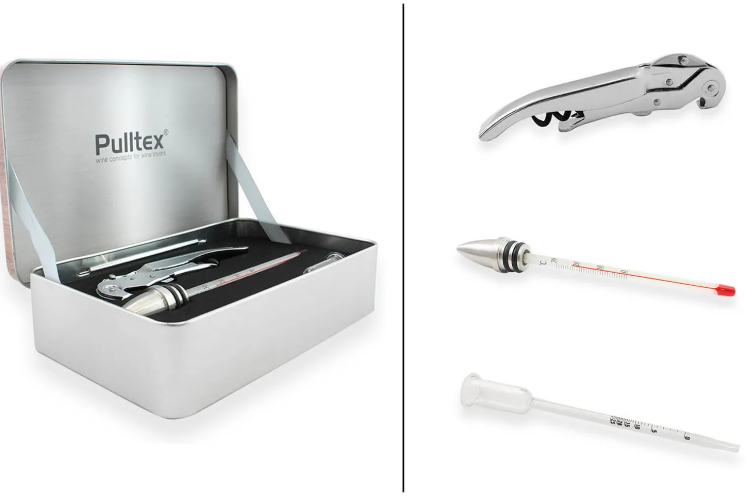 Coffret tire bouchon ClickCut 3 pièces Pulltex