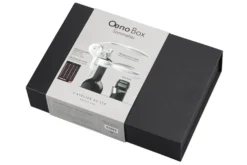 Coffret tire bouchon L'Atelier du vin Oeno Box Sommelier métal chromé