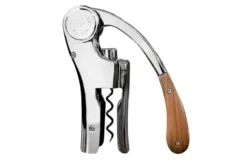 Coffret tire bouchon L'Atelier du vin Oeno Motion Wood & Chrome bois massif