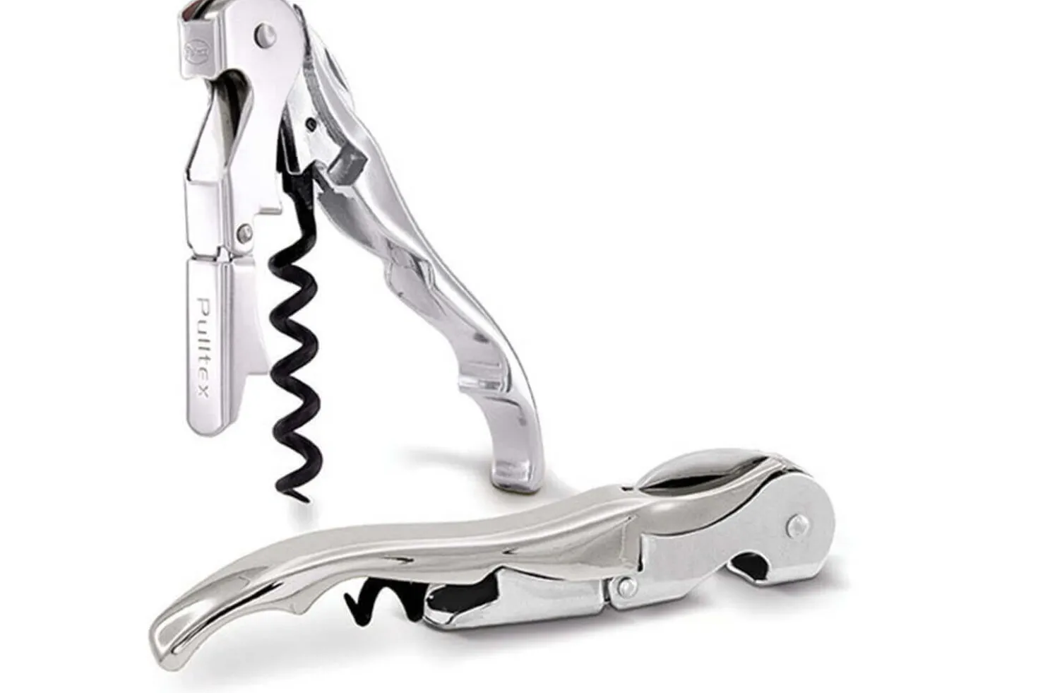 Coffret tire bouchon Pulltex + étui + boite de rangement Chrome