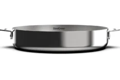 Coffret trio poêles et casserole Cookut La Merveilleuse en inox finition miroir