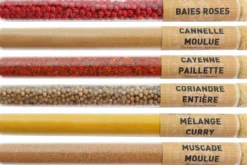 Coffret 6 tubes d'épices Le Monde en Tube Recevoir dimanches et jours de fêtes