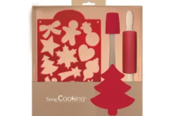 Coffret 3 ustensiles Scrapcooking biscuits de Noël pour enfants