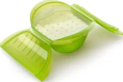 Coffret vapeur Lékué Maxi vert avec filtre