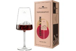 Coffret verre à vin Alaskan Maker Topographic Mont Blanc