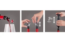 Coffret vin Vacu Vin Premium à 4 pièces