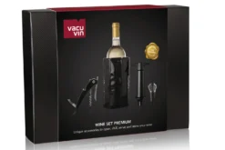 Coffret vin Vacu Vin Premium à 4 pièces