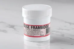 Colorant poudre concentré hydrosoluble rouge framboise 20g