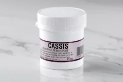 Colorant poudre concentré hydrosoluble cassis 20g
